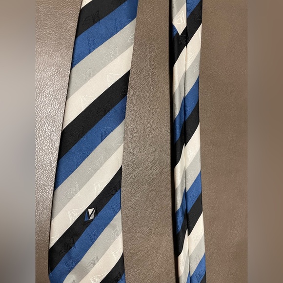 Louis Vuitton Silk Tie - Striped LV Americas Cup - Picture 6 of 6